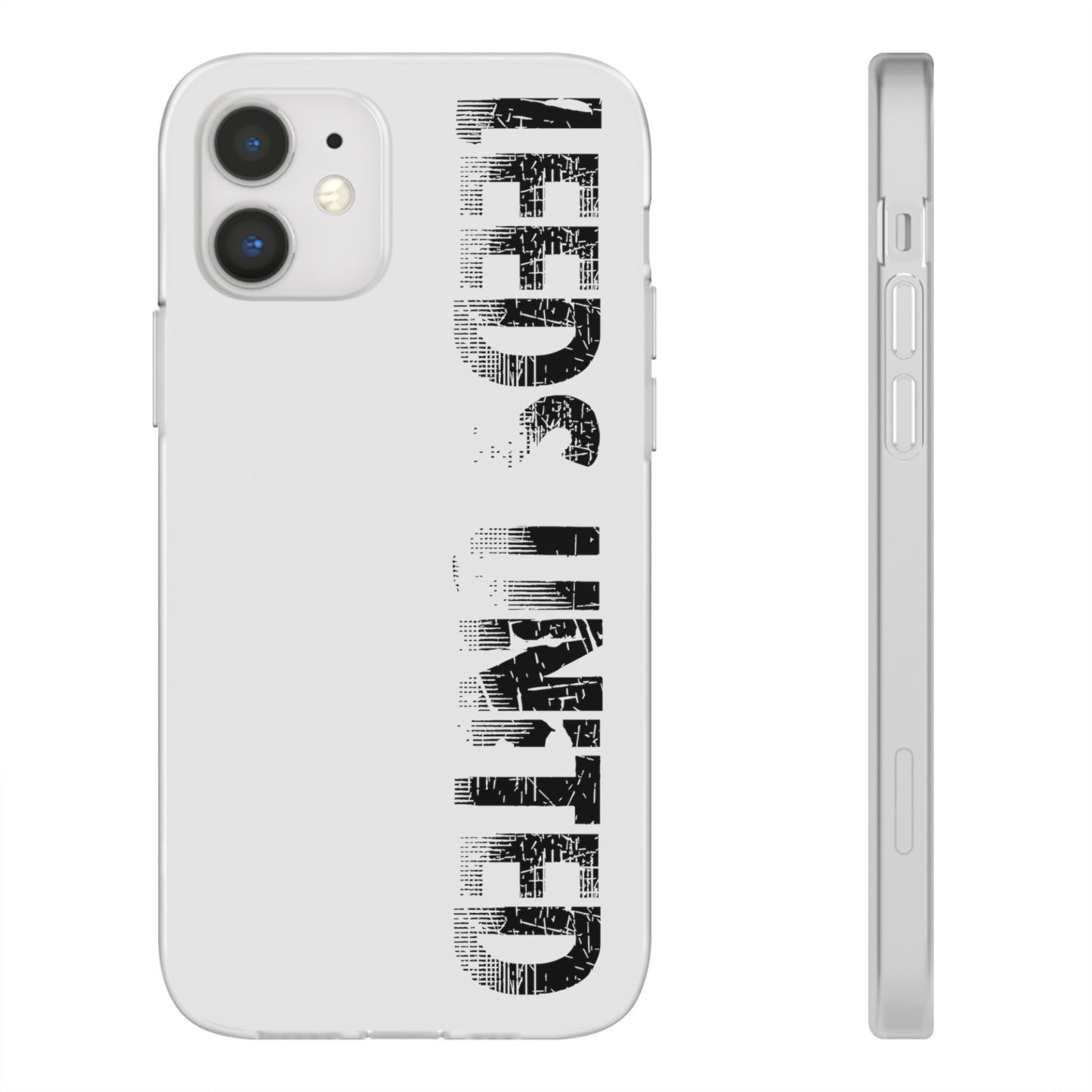 LUFC 'LEEDS UNITED' Retro  Football: Flexi Case