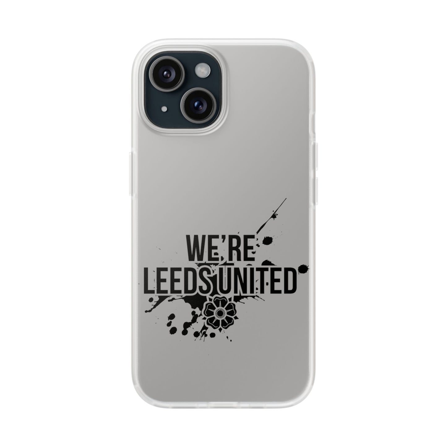LUFC 'We're Leeds United' Retro  Football: Flexi Case