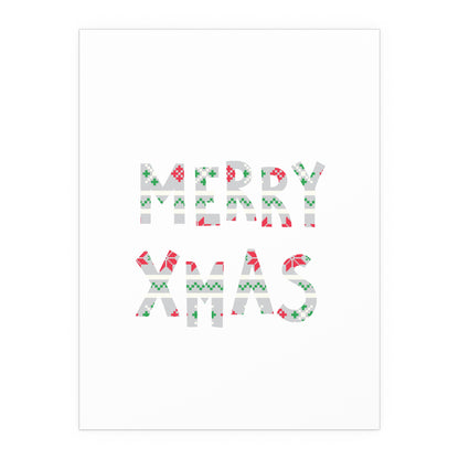 LUFC “Merry Xmas” Christmas  Design Logo Wall Art for Home &  Outdoors