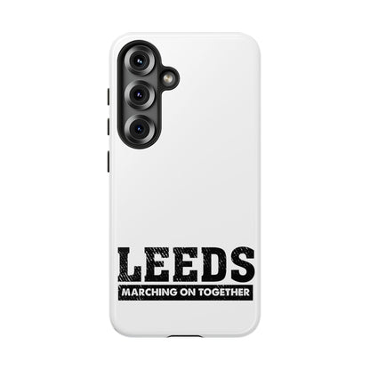 LUFC 'LEEDS: Marching On Together'  Phone Protective Cover - Lufcnews.co.uk