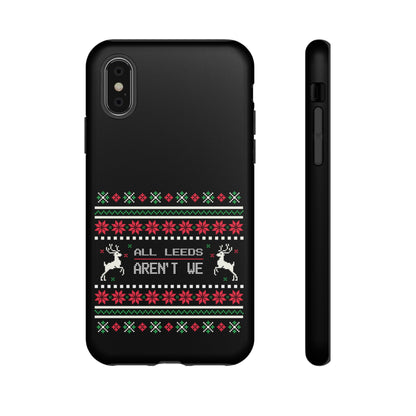 LUFC 'All Leeds Aren't We' Phone  Case: Christmas Edition - Lufcnews.co.uk