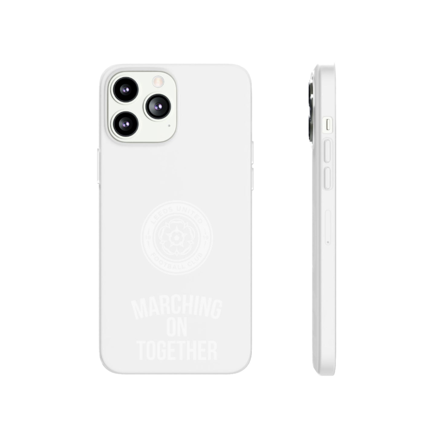 LUFC 'MARCHING ON TOGETHER' Flexi Case