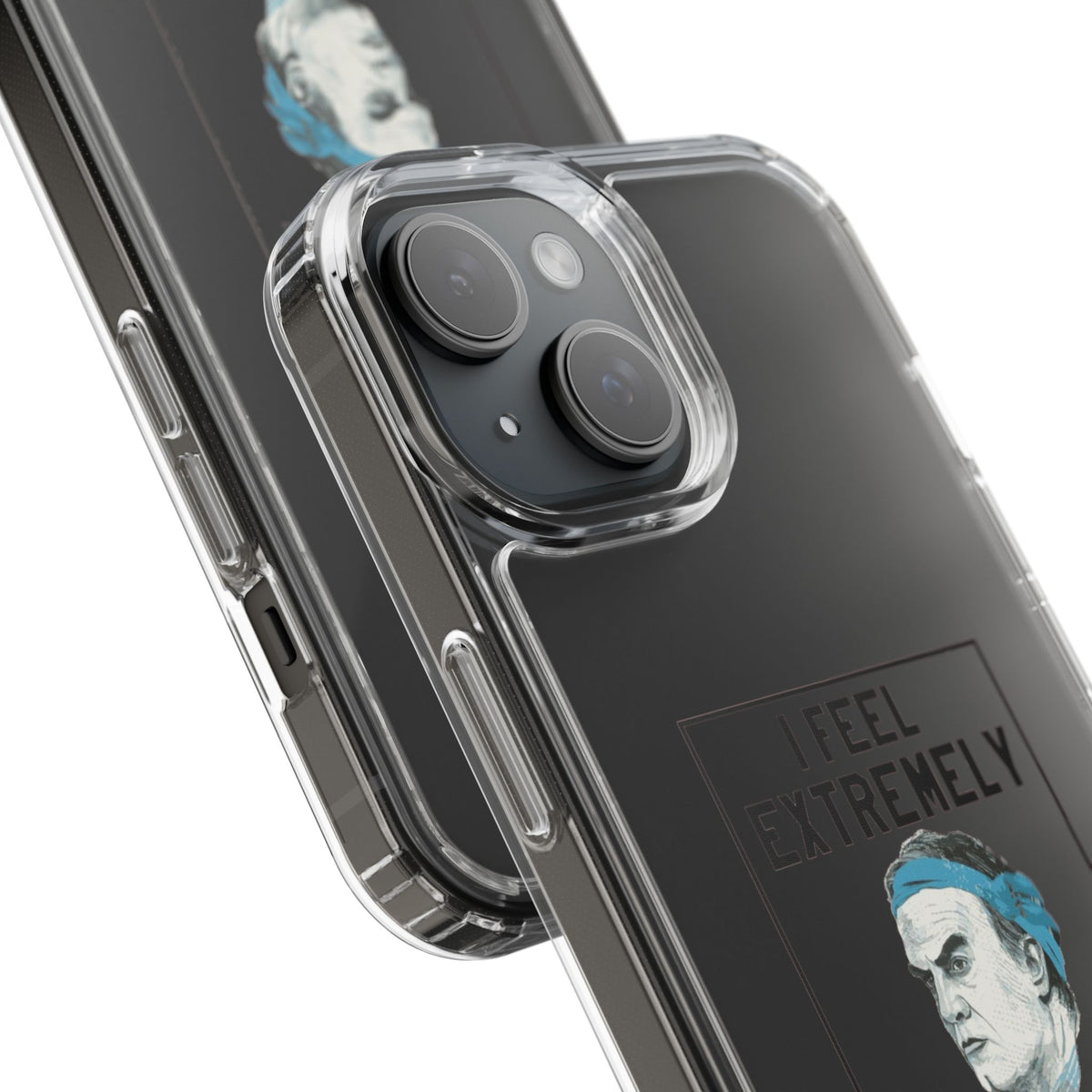 Clear Phone Case - Bielsa I feel Extremely Happy