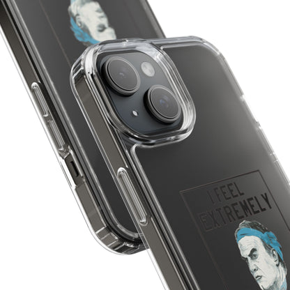 Clear Phone Case - Bielsa I feel Extremely Happy