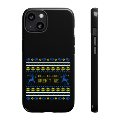 LUFC 'All Leeds Aren't We' Phone  Case: Christmas Edition