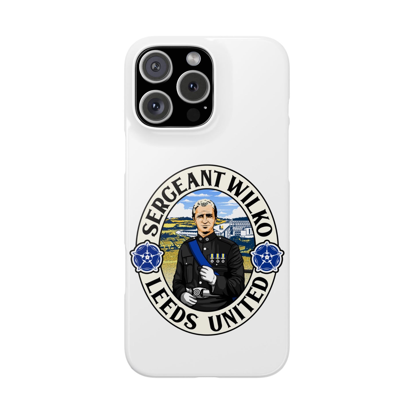 LUFC "SERGEANT WILKO" Leeds  United: Snap Case