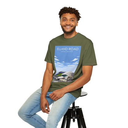 LUFC News Graphic Tee | Garment-Dyed Unisex T-Shirt
