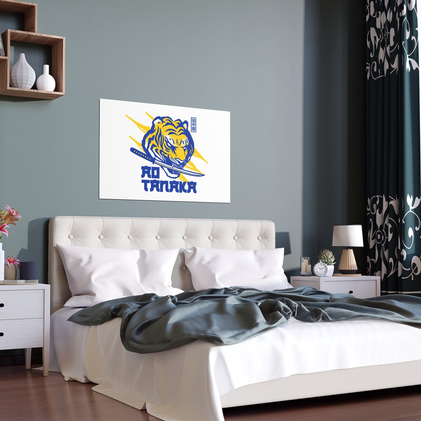 LUFC “Ao Tanaka” Silk Poster