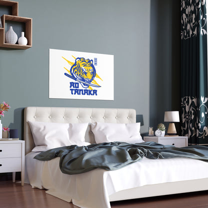 LUFC “Ao Tanaka” Silk Poster