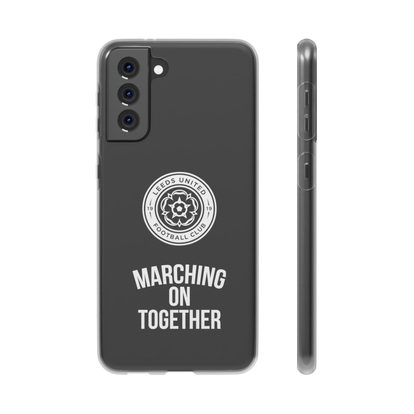 LUFC 'MARCHING ON TOGETHER' Flexi Case