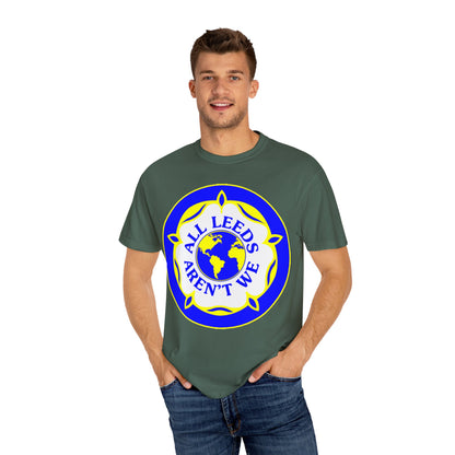 LUFC “All Leeds Aren’t We” Globe  Tee: Unisex Supporters Edition