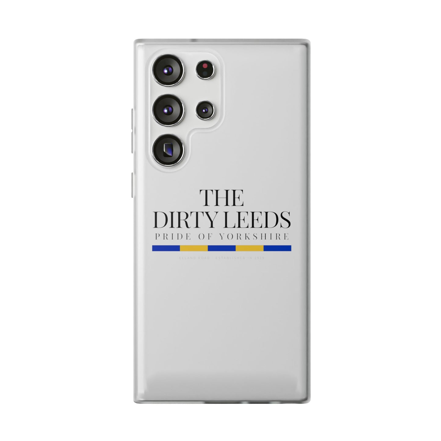 LUFC “The Dirty Leeds: Pride of  Yorkshire” Flexi Phone Case - Lufcnews.co.uk