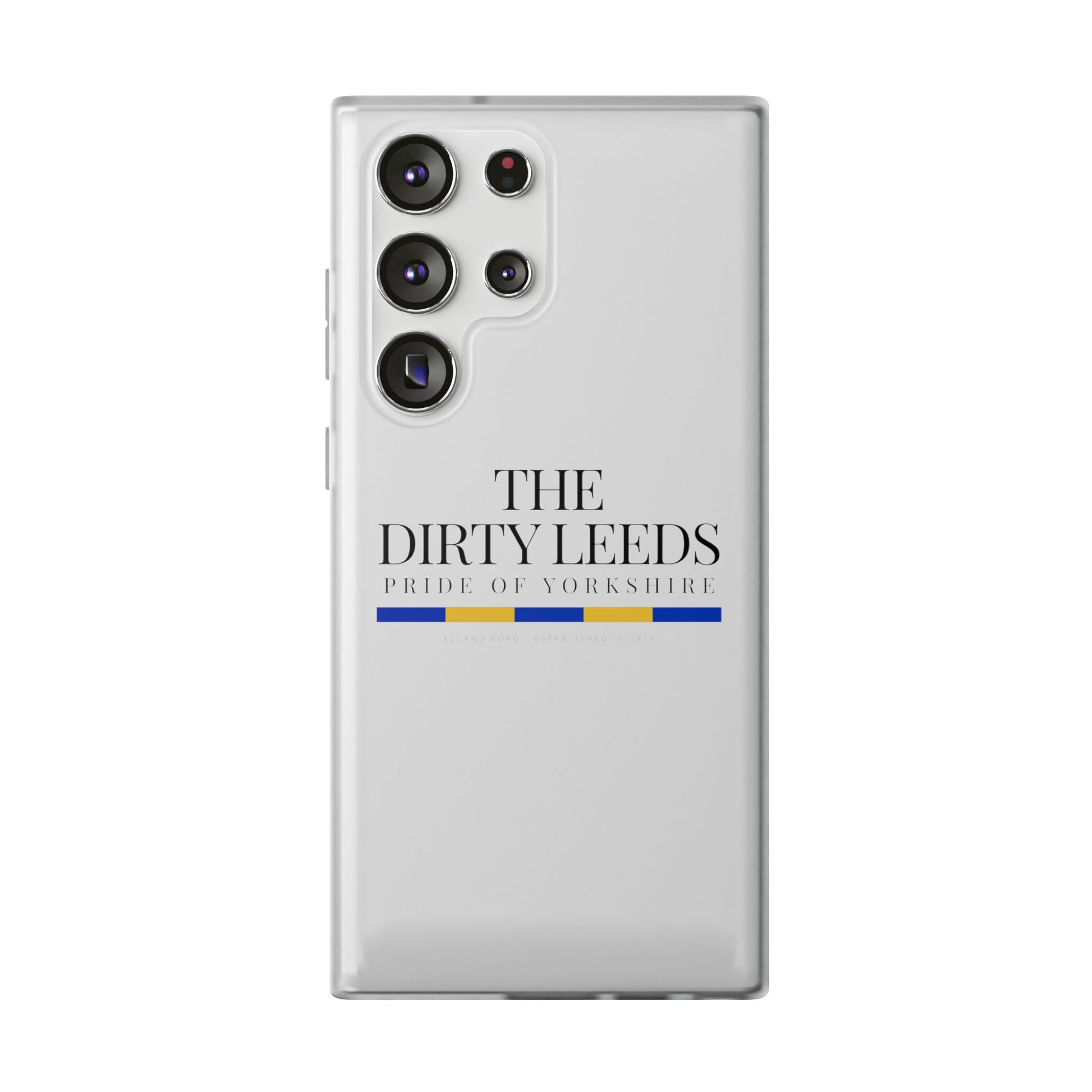 LUFC “The Dirty Leeds: Pride of  Yorkshire” Flexi Phone Case - Lufcnews.co.uk