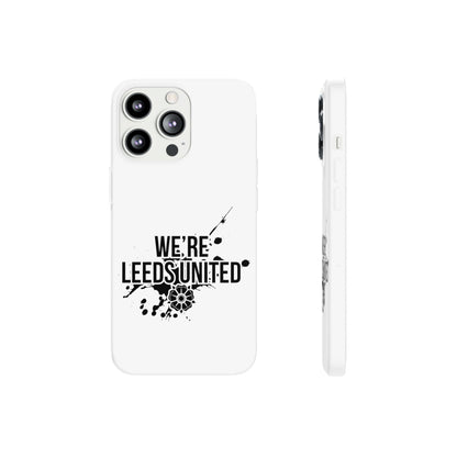 LUFC 'We're Leeds United' Retro  Football: Flexi Case