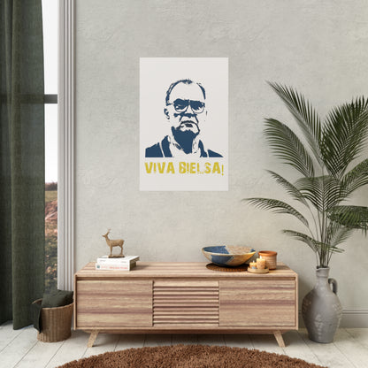 "Viva Bielsa" Leeds United-plakat