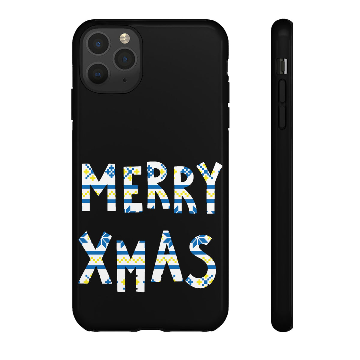 Leeds United 'Merry Xmas' Phone Case: Christmas Edition