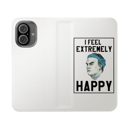 Flip Phone Case - Bielsa I Feel Extremely Happy