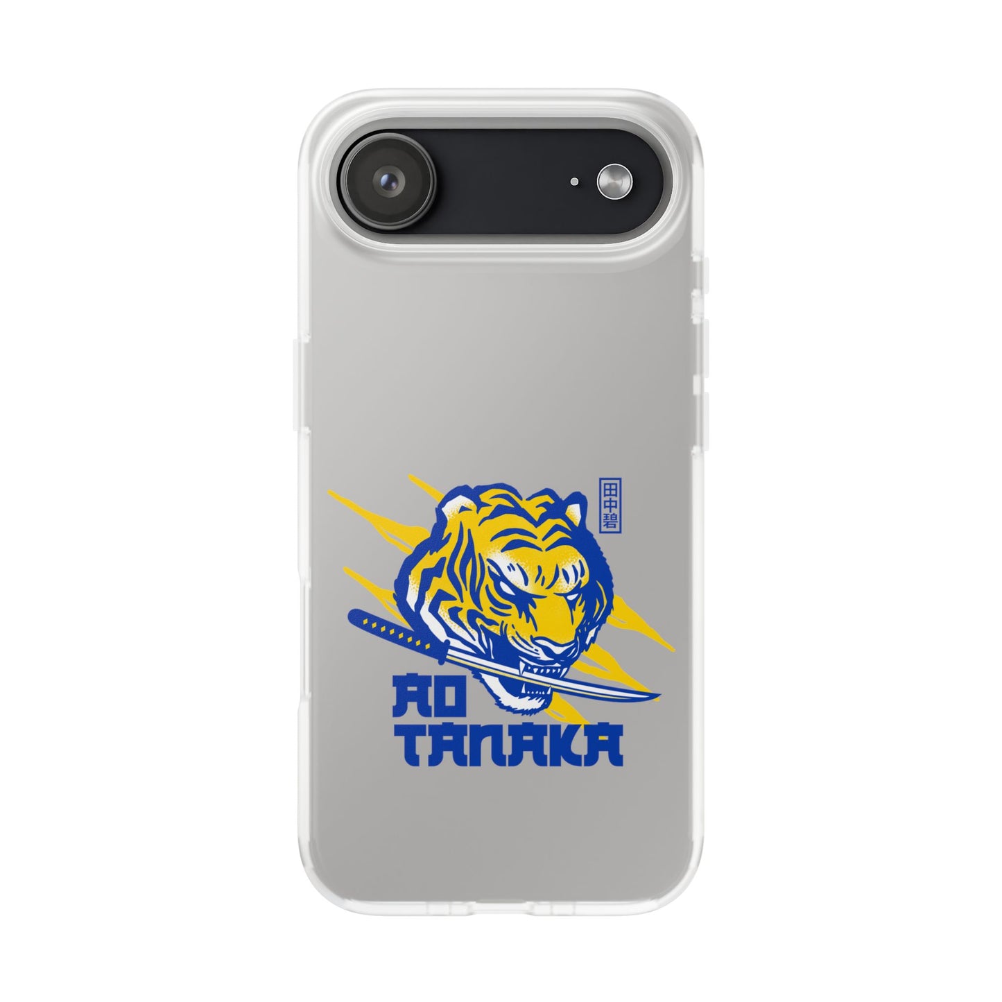 LUFC 'AO TANAKA' Retro Football:  Flexi Case