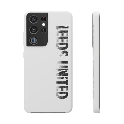 04 Snap Phone Case — "All Leeds Aren't We" Blue & Yellow Emblem