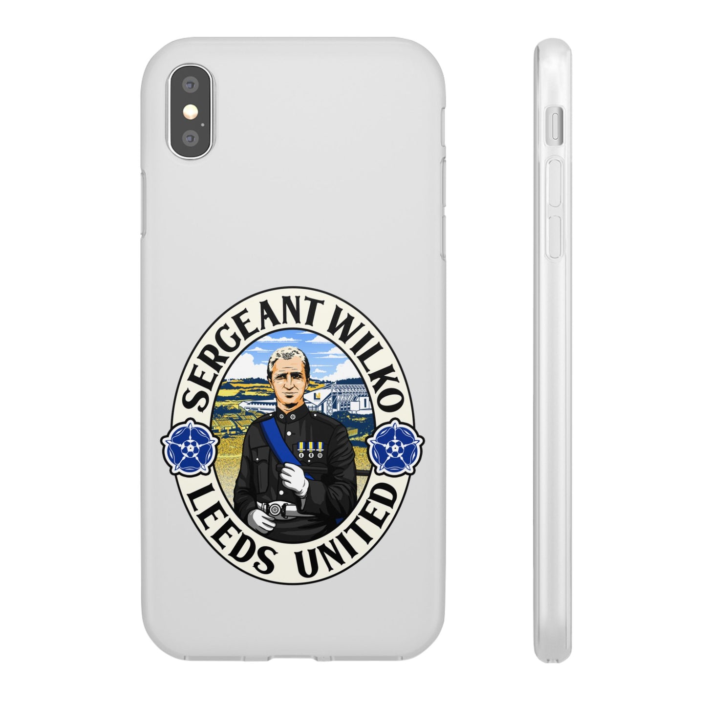 Leeds United 'SERGEANT WILKO'  Retro Football: Flexi Case