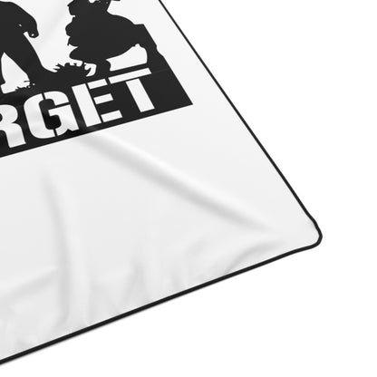 LUFC “Lest We Forget”  Remembrance Snuggle Blanket:  Honor & Tribute Design