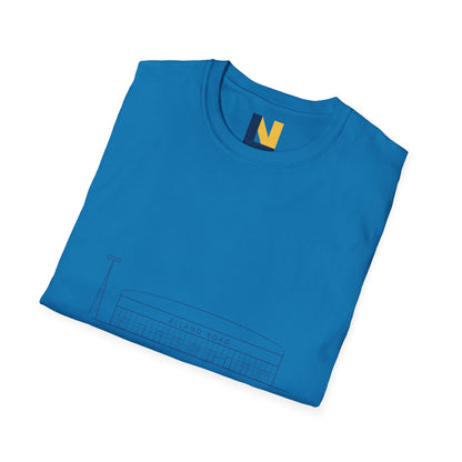 Elland Road Line Art Leeds T-Shirt