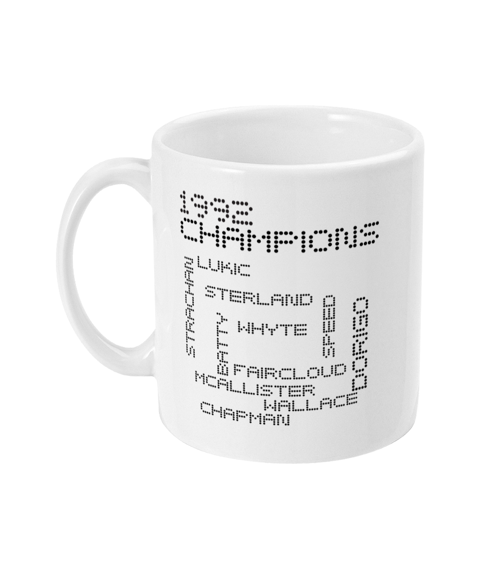 LUFC 1992 Champions Mug