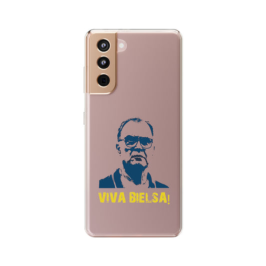Viva Bielsa clear phone case 