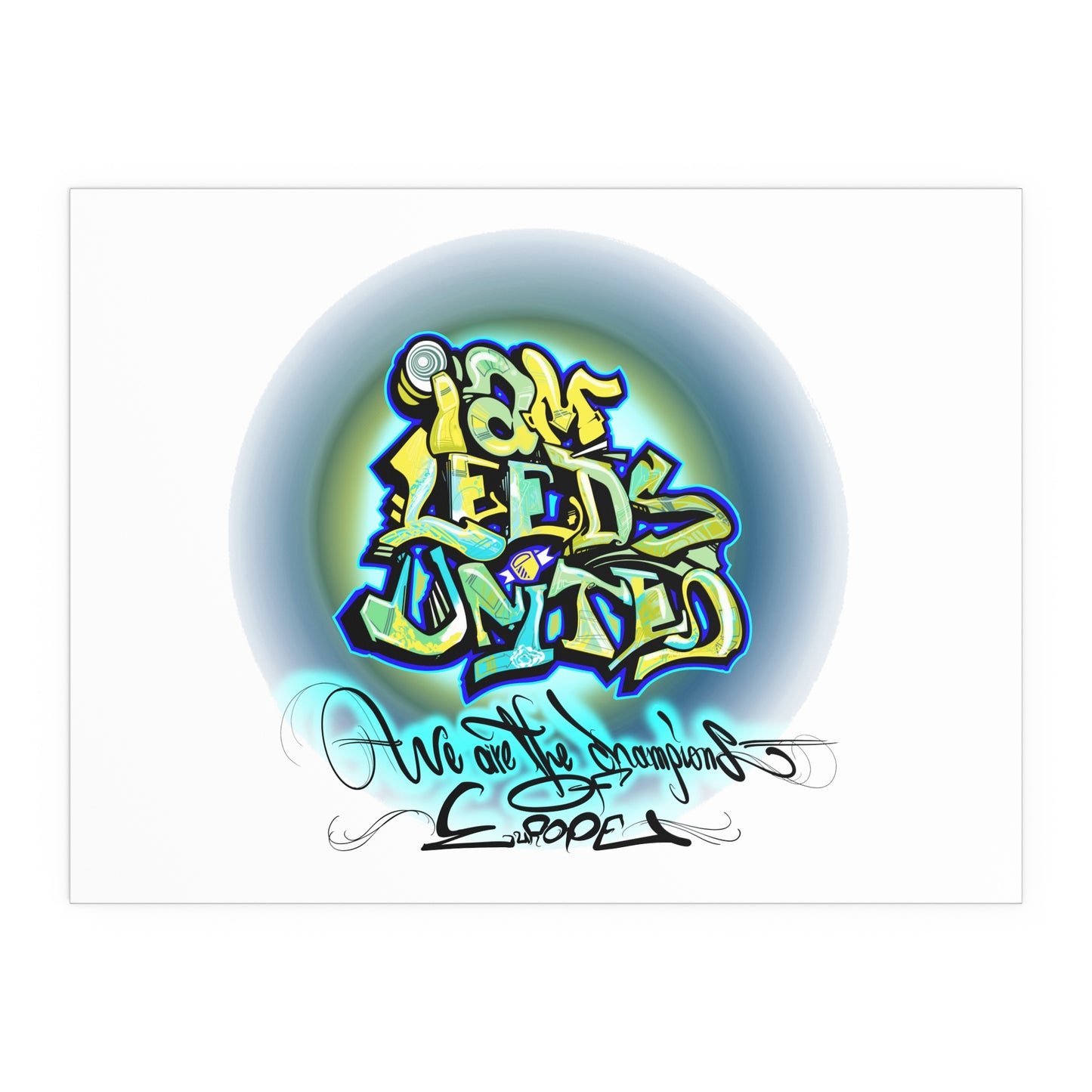 LUFC “Sergeant Wilko Leeds United”  Silk Poster