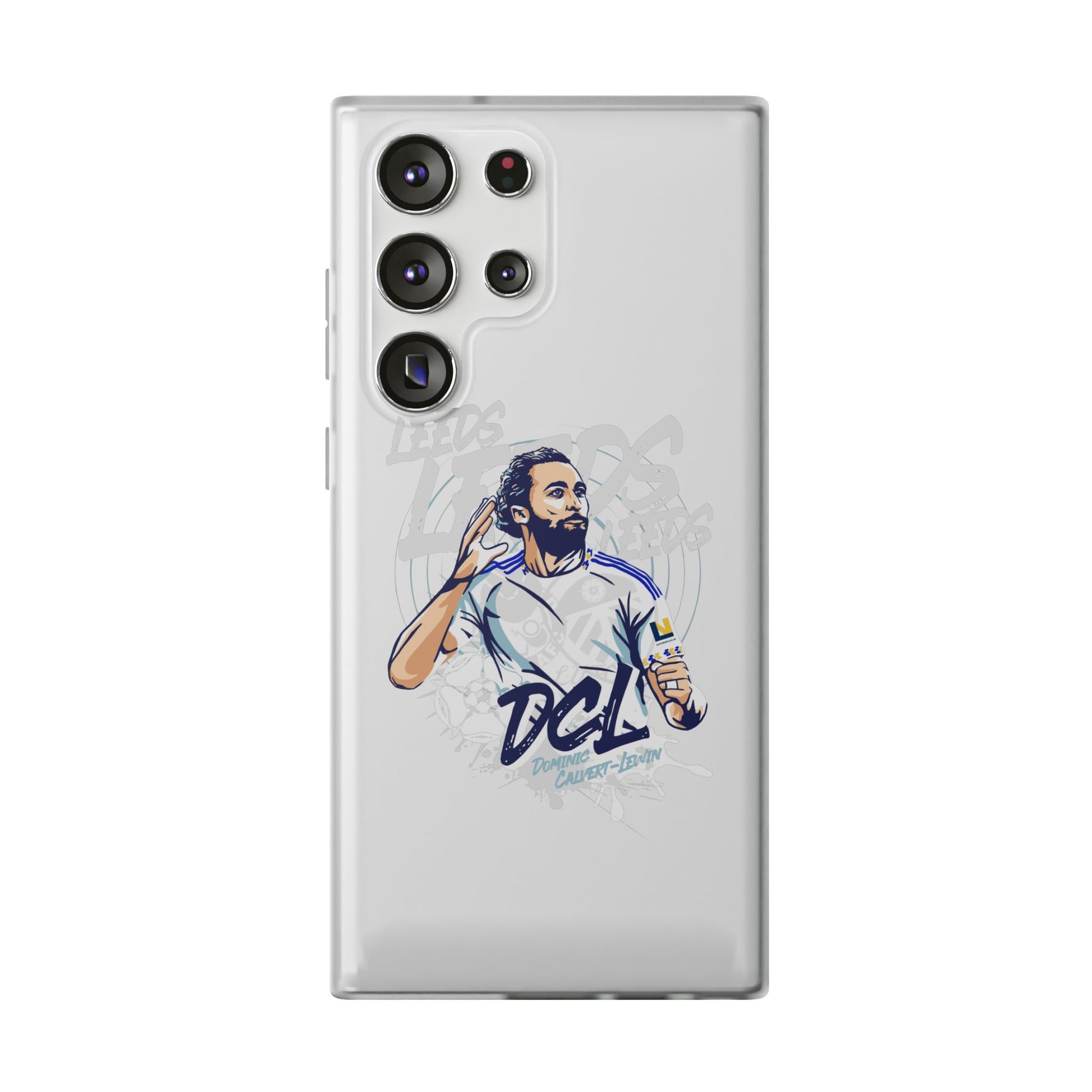LUFC News “LEEDS: Dominic  Calvert-Lewin” Flexi Case - Lufcnews.co.uk