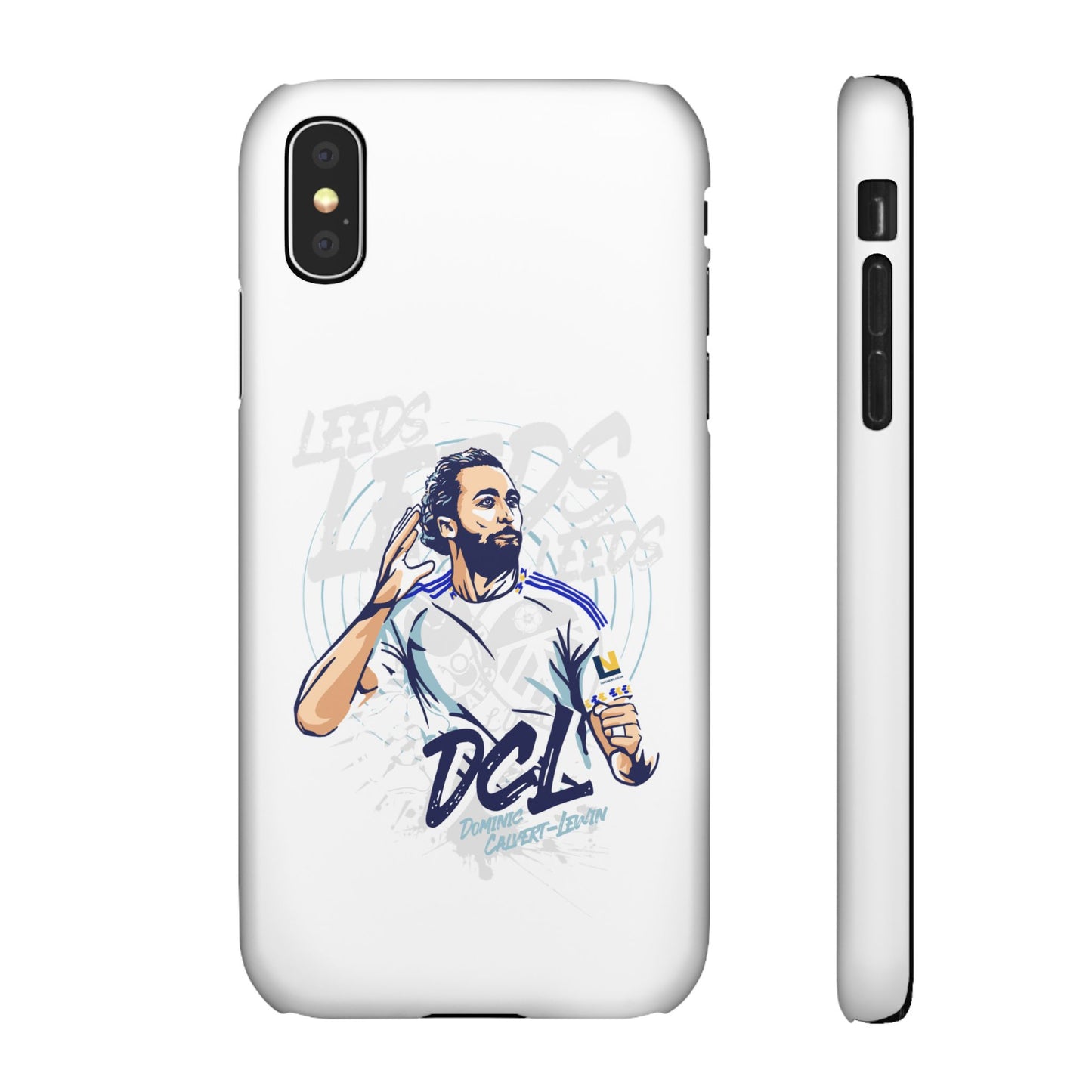 LUFC News “LEEDS: Dominic  Calvert-Lewin” Snap Case - Lufcnews.co.uk