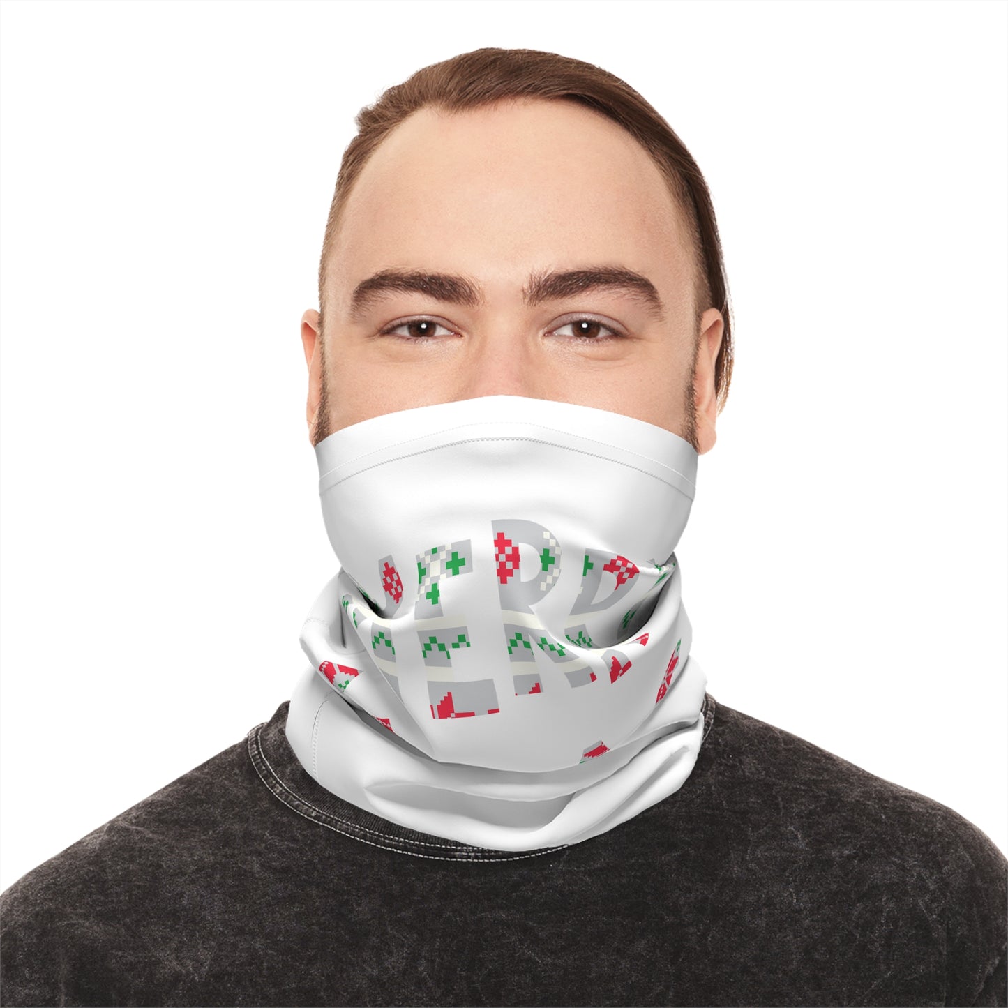 LUFC Christmas Winter Neck Gaiter  “MERRY XMAS” Festive Design