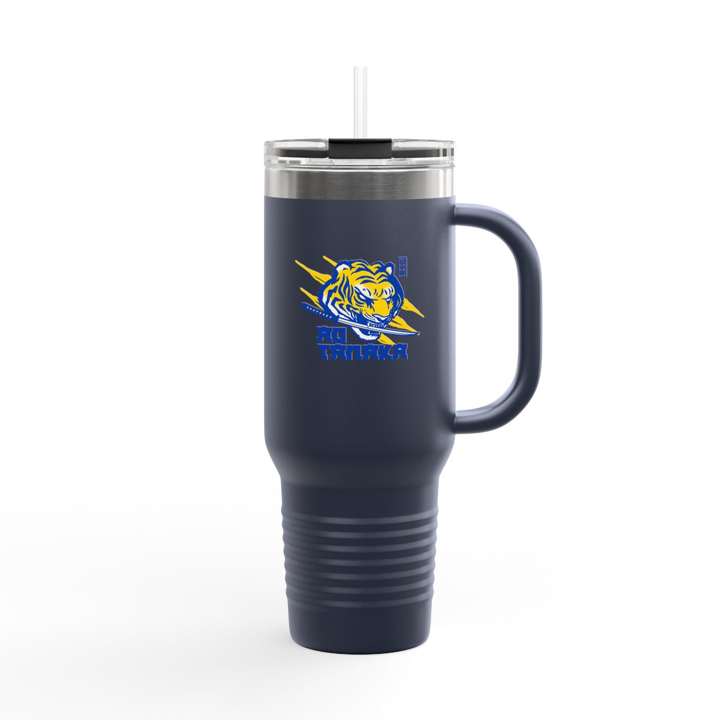 LUFC “AO Tanaka” 40oz Insulated  Travel Mug: Premium Stainless Steel  Drinkware for Dedicated Fans