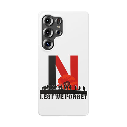 Leeds United "LEST WE FORGET"  Snap Case