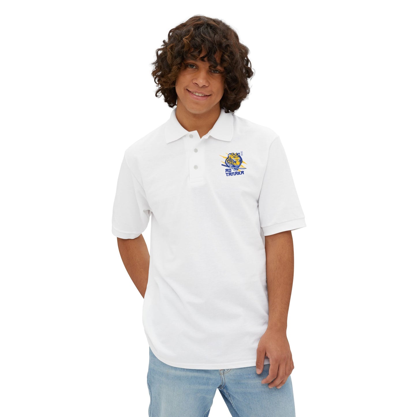 Leeds “Ao Tanaka” Piqué Polo: Men's  Casual Edition