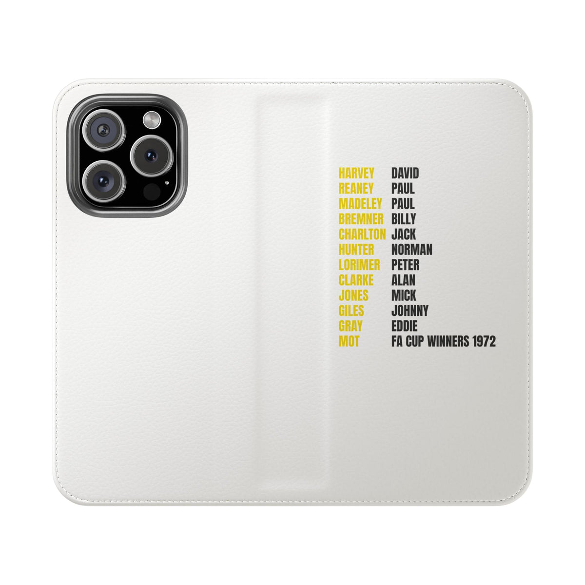 Flip Phone Case - 1972 FA Cup Winners