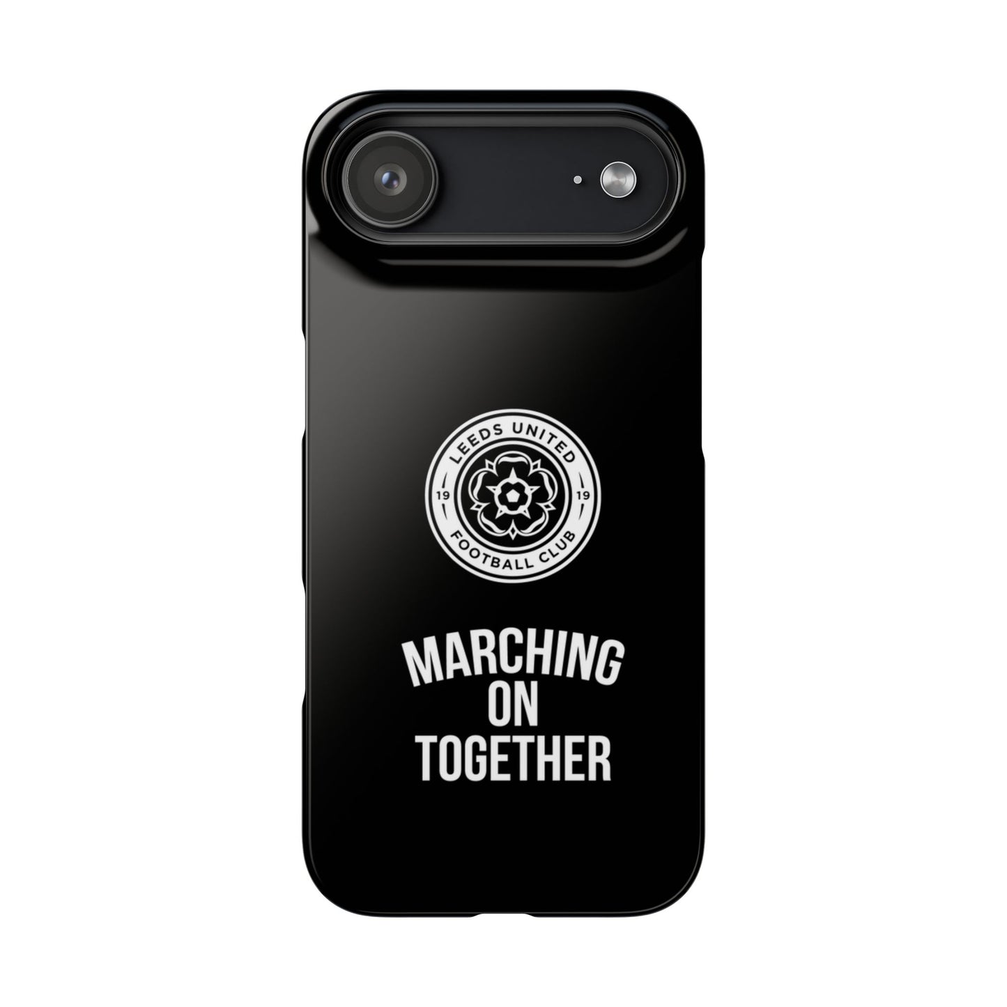 05 Snap Phone Case — "All Leeds Aren't We" Blue & Yellow Emblem