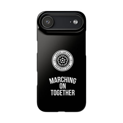 05 Snap Phone Case — "All Leeds Aren't We" Blue & Yellow Emblem