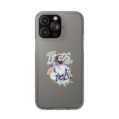 LUFC News “LEEDS: Dominic  Calvert-Lewin” Clear Phone Case - Lufcnews.co.uk