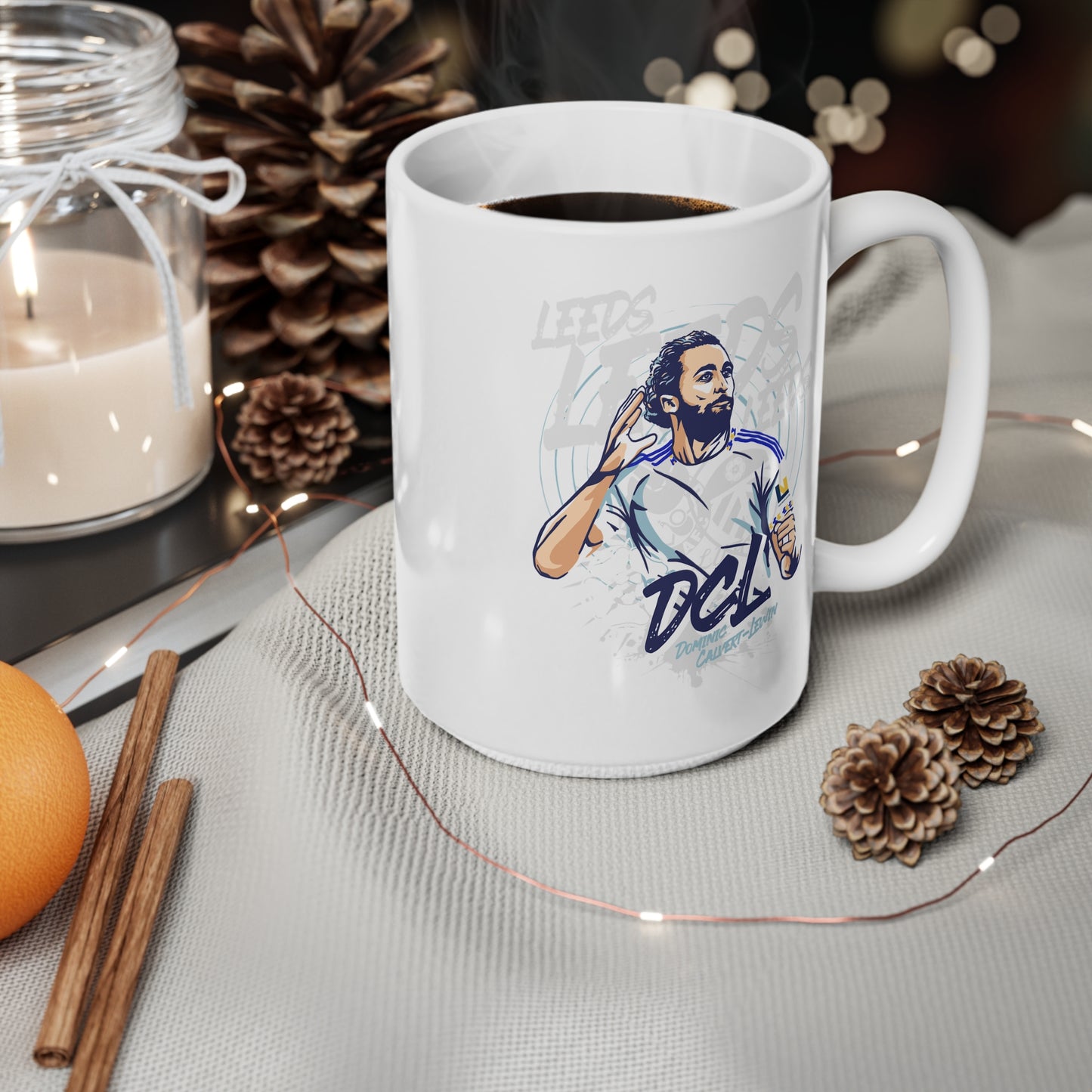 21 LUFCNEWS Enamel Camping Mug - Lufcnews.co.uk