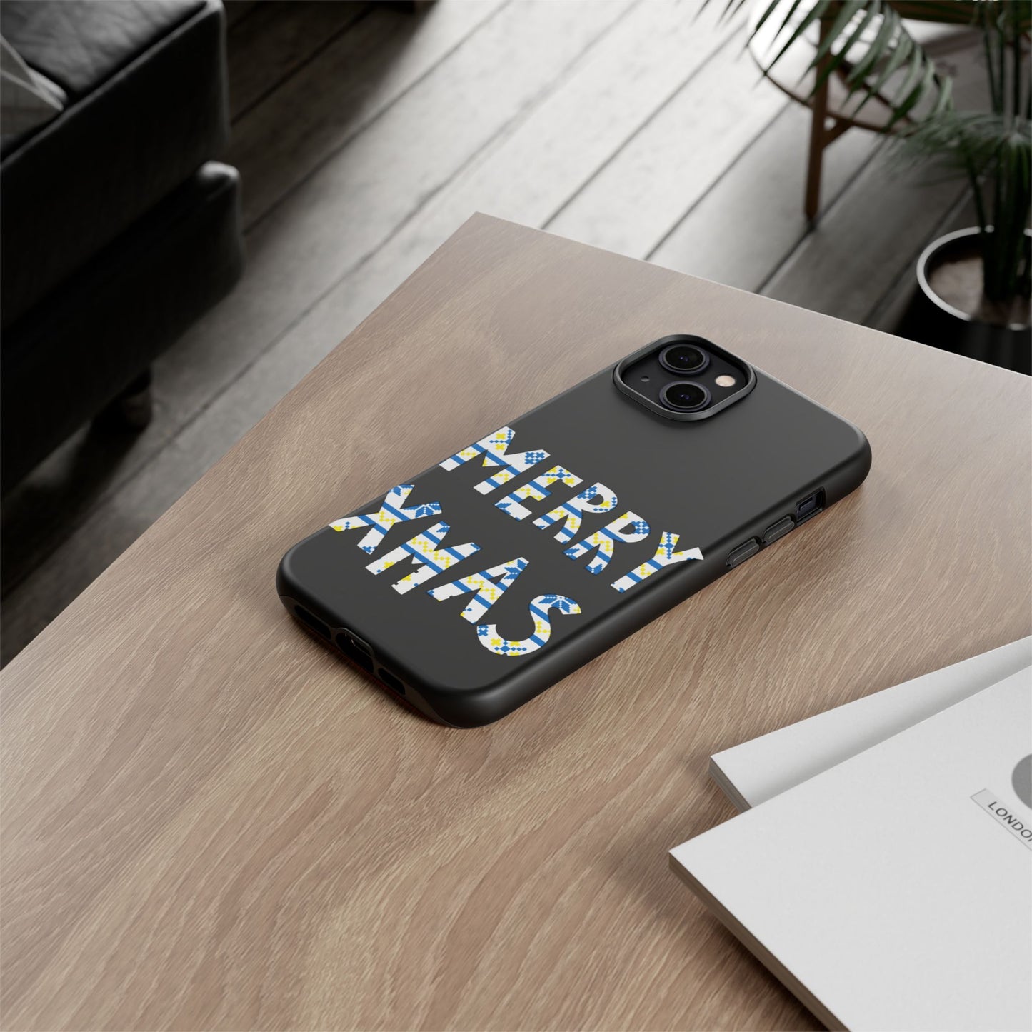 Leeds United 'Merry Xmas' Phone  Case: Christmas Edition