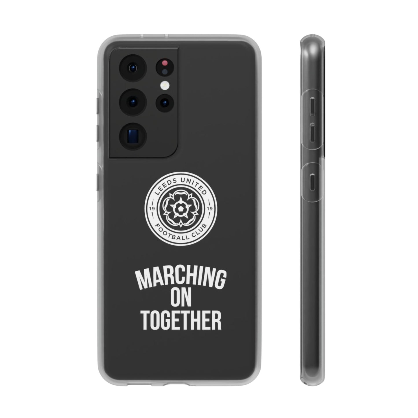 LUFC 'MARCHING ON TOGETHER' Flexi Case