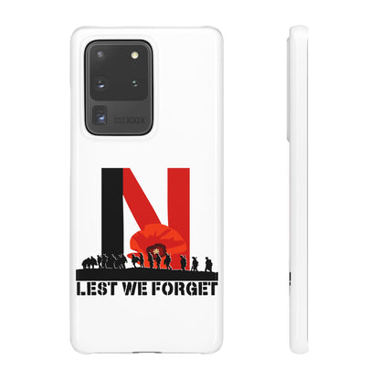 Leeds United "LEST WE FORGET"  Snap Case