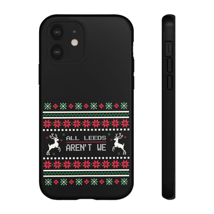 LUFC 'All Leeds Aren't We' Phone  Case: Christmas Edition - Lufcnews.co.uk
