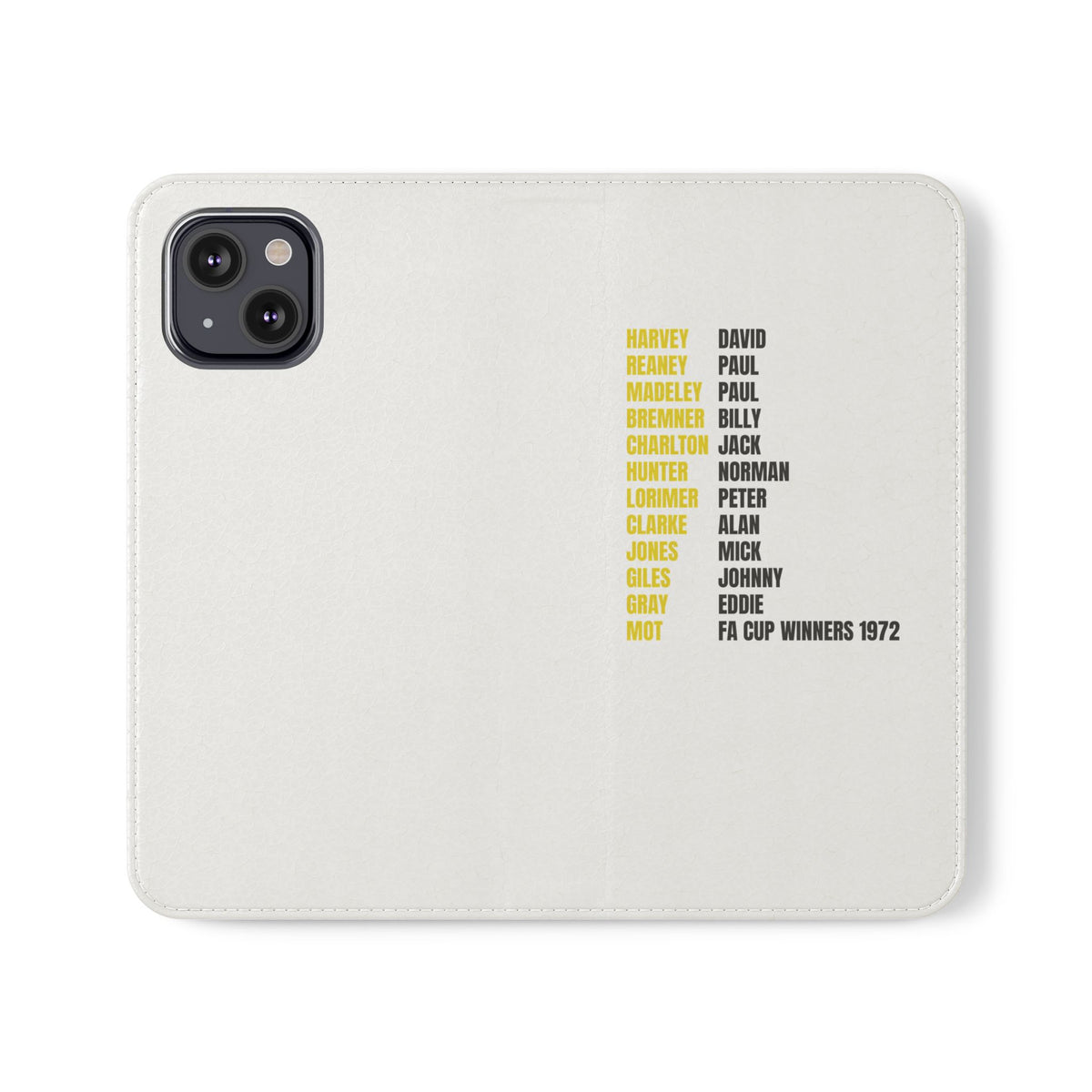 Flip Phone Case - 1972 FA Cup Winners