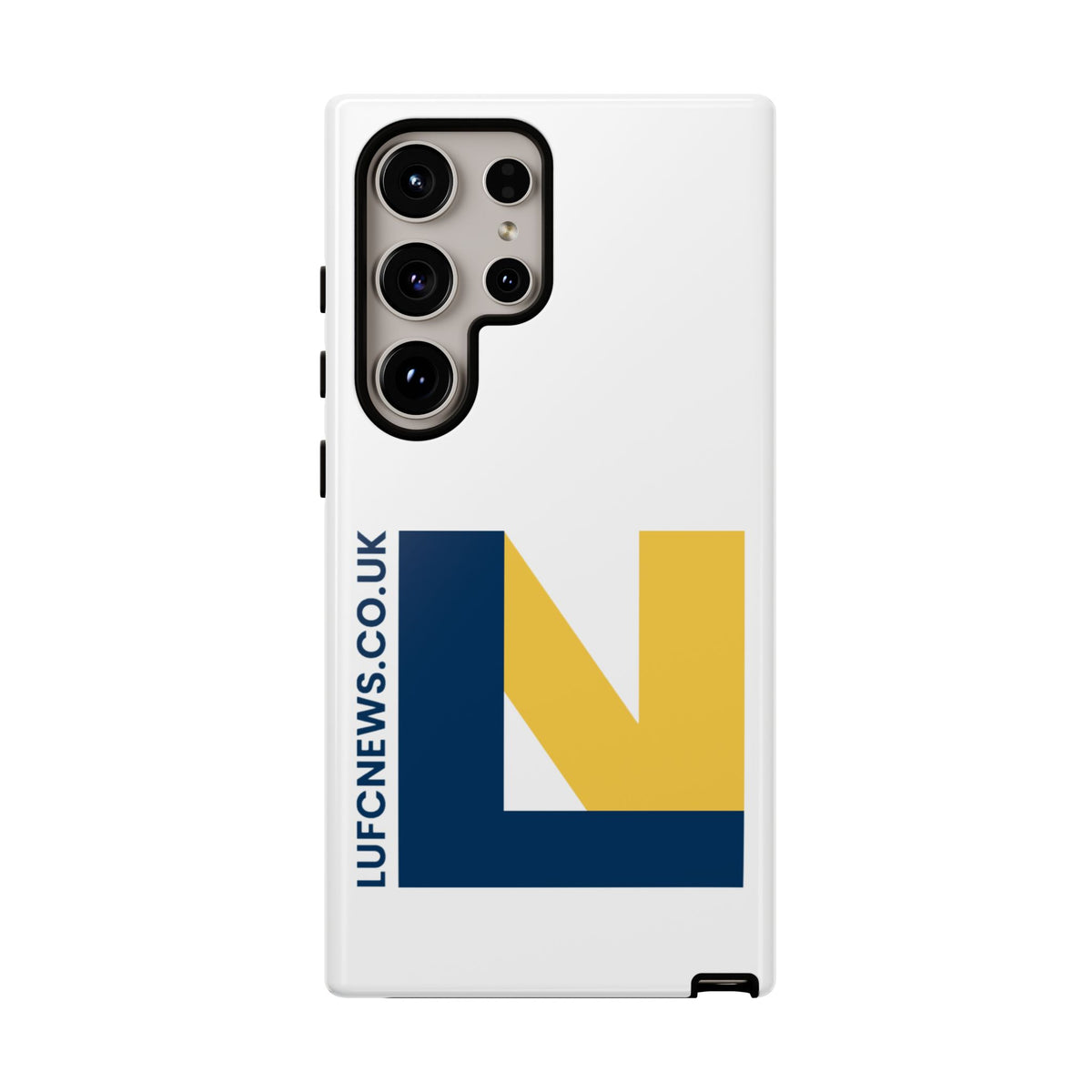 Leeds United 'LUFCNEWS.CO.UK' Phone Case