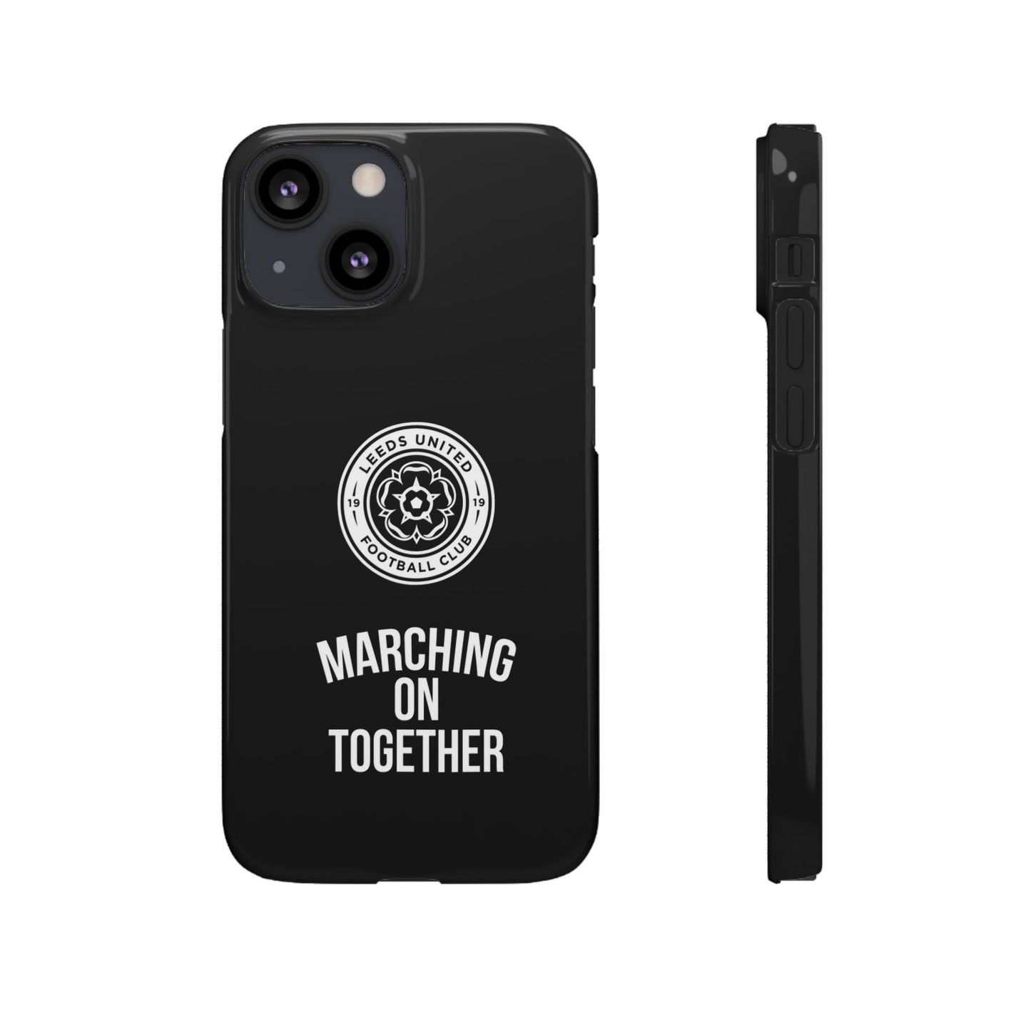 05 Snap Phone Case — "All Leeds Aren't We" Blue & Yellow Emblem