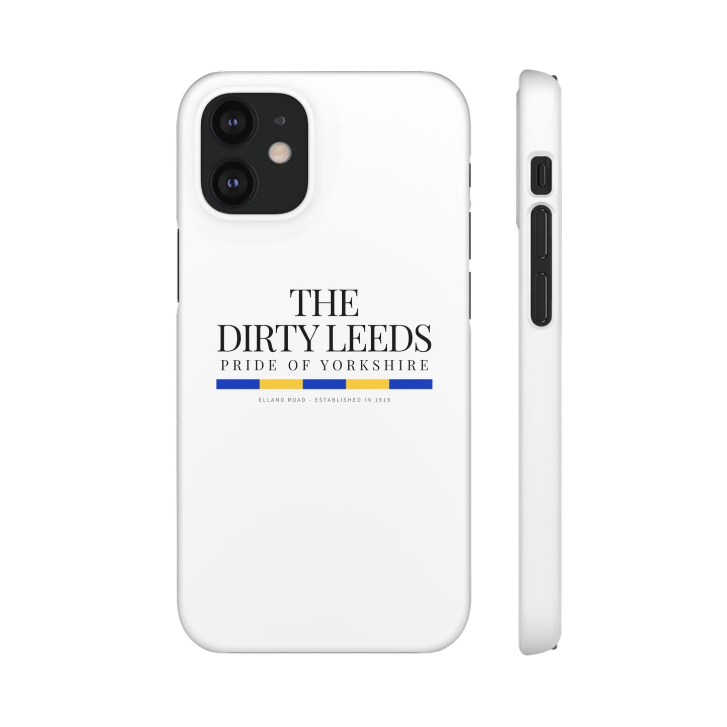 LUFC “The Dirty Leeds: Pride of  Yorkshire” Snap Case