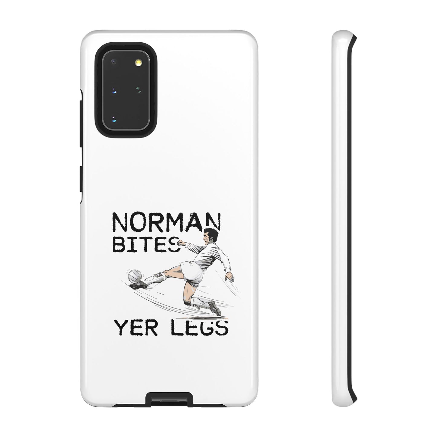 Leeds United NORMAN BITES 'YER  LEGS' Phone Case