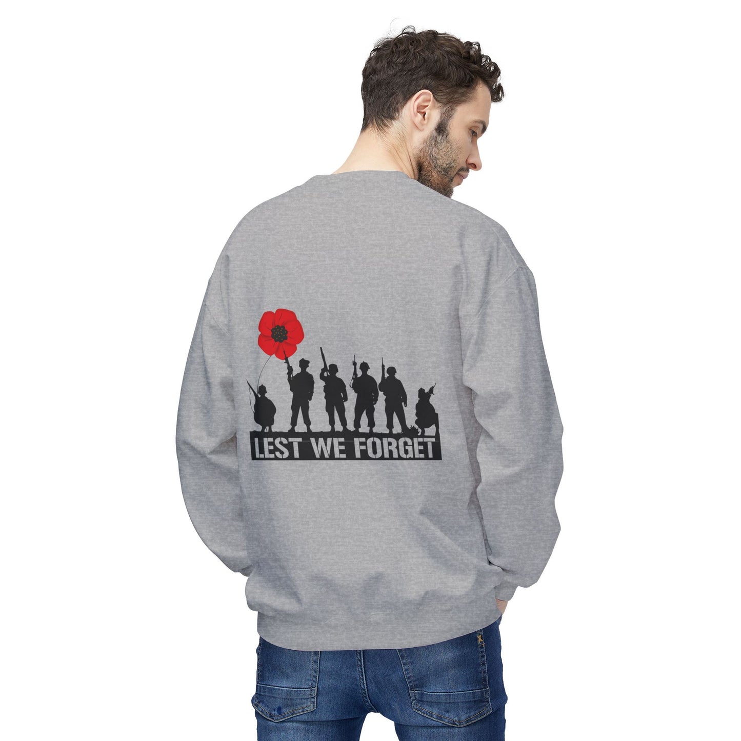 LUFC Remembrance Crewneck  Sweatshirt